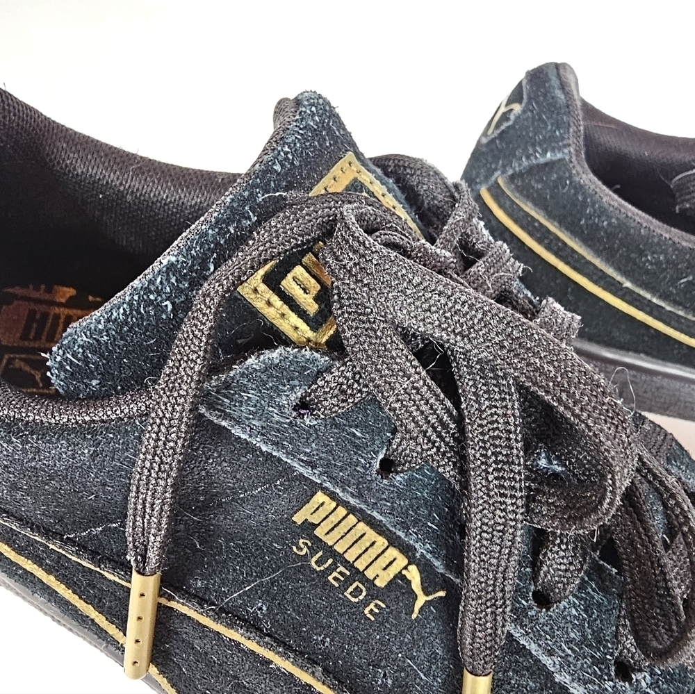 Puma Black Suede Sneakers - Picture 5 of 11
